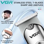 ماشین اصلاح موی صورت شارژی وی جی ار مدل 071 مجموعه 2 عددی - Image 6