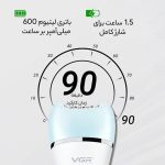 ست اصلاح موی بدن بانوان وی جی ار مدل V-733 - Image 11