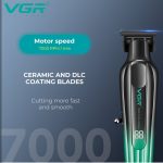 ماشین اصلاح موی سر و صورت شارژی وی جی ار مدل V-935 - Image 8