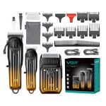 ماشین اصلاح موی سر و صورت شارژی وی جی ار مدل V-644 مجموعه سه عددی - Image 8