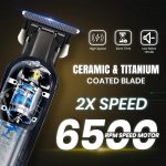 ماشین اصلاح موی سر و صورت شارژی وی جی ار مدل V-930 - Image 6
