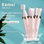 ماشین اصلاح موی بدن بانوان کیمی مدل KM-4010 - Image 4