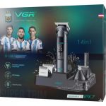 ماشین اصلاح موی سر و صورت شارژی وی جی ار مدل V-096 - Image 5