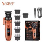 ماشین اصلاح موی سر و صورت شارژی وی جی ار مدل V-274 - Image 2