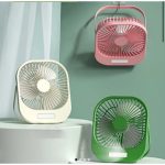 پنكه شارژي و چراغ دار مدل Q01 - Image 8