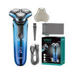 ماشین اصلاح موی صورت شارژی وی جی ار مدل V-313 - Image 3