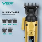 ماشین اصلاح موی سر و صورت شارژی وی جی ار مدل V-274 - Image 5