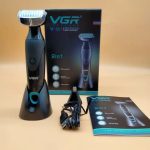 ماشین اصلاح موی صورت و بدن وی جی ار مدل V-601 - Image 8