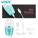 اپیلاتور بدن وی جی ار مدل V-738 - Image 3
