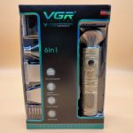 ماشین اصلاح موی سر و صورت وی جی ار مدل 6 کاره کد v-106 - Image 3