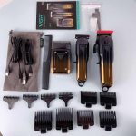 ماشین اصلاح موی سر و صورت شارژی وی جی ار مدل V-644 مجموعه سه عددی - Image 5