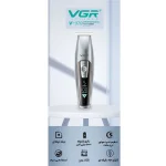 ماشین اصلاح موی سر و صورت وی جی ار مدل V-970 با تیغه استیل ضد زنگ، باتری قابل شارژ با 240 دقیقه استفاد - Image 4