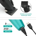 ماشین اصلاح موی سر و صورت شارژی وی جی ار مدل V-003(Stars) - Image 3