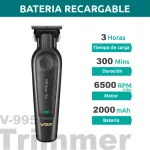 ماشین اصلاح موی سر و صورت شارژی وی جی ار مدل V-197 & 995 مجموعه 2 عددی - Image 5