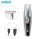 ماشین اصلاح موی سر و صورت وی جی ار مدل V-970 با تیغه استیل ضد زنگ، باتری قابل شارژ با 240 دقیقه استفاد - Image 8