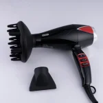 سشوار حرفه‌ای 2300 وات دی اس پی مدل 30022، موتور AC، وزن 300 گرم، دارای سری دیسپانسر، متمرکز‌کننده باریک با ویژگی صاف‌کنندگی، حجم‌دهندگی، با قابلیت باد سرد - Image 9