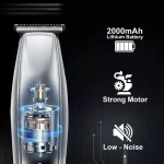 ماشین اصلاح موی سر و صورت وی جی ار مدل V-970 با تیغه استیل ضد زنگ، باتری قابل شارژ با 240 دقیقه استفاد - Image 9