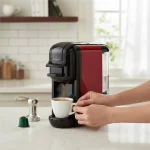 اسپرسوساز 600 میلی‌لیتری مباشی مدل ECM302، با مصرف پودر و کپسول قهوه، مناسب تهیه اسپرسو، دارای 1 عدد نازل قهوه، سینی چکه گیر - Image 4