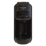 اسپرسوساز 600 میلی‌لیتری مباشی مدل ME-CEM302 با مصرف پودر و کپسول قهوه، مناسب تهیه اسپرسو، دارای 1 عدد نازل قهوه